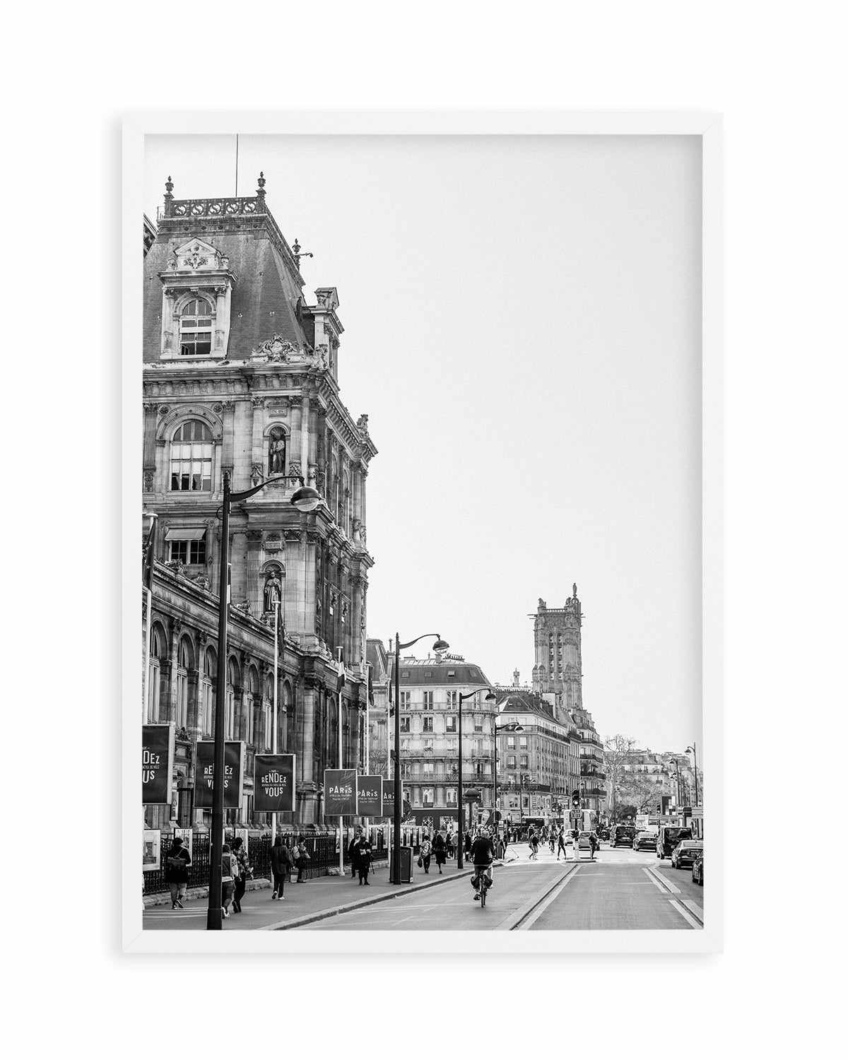 Paris Streets II by Jovani Demetrie Art Print