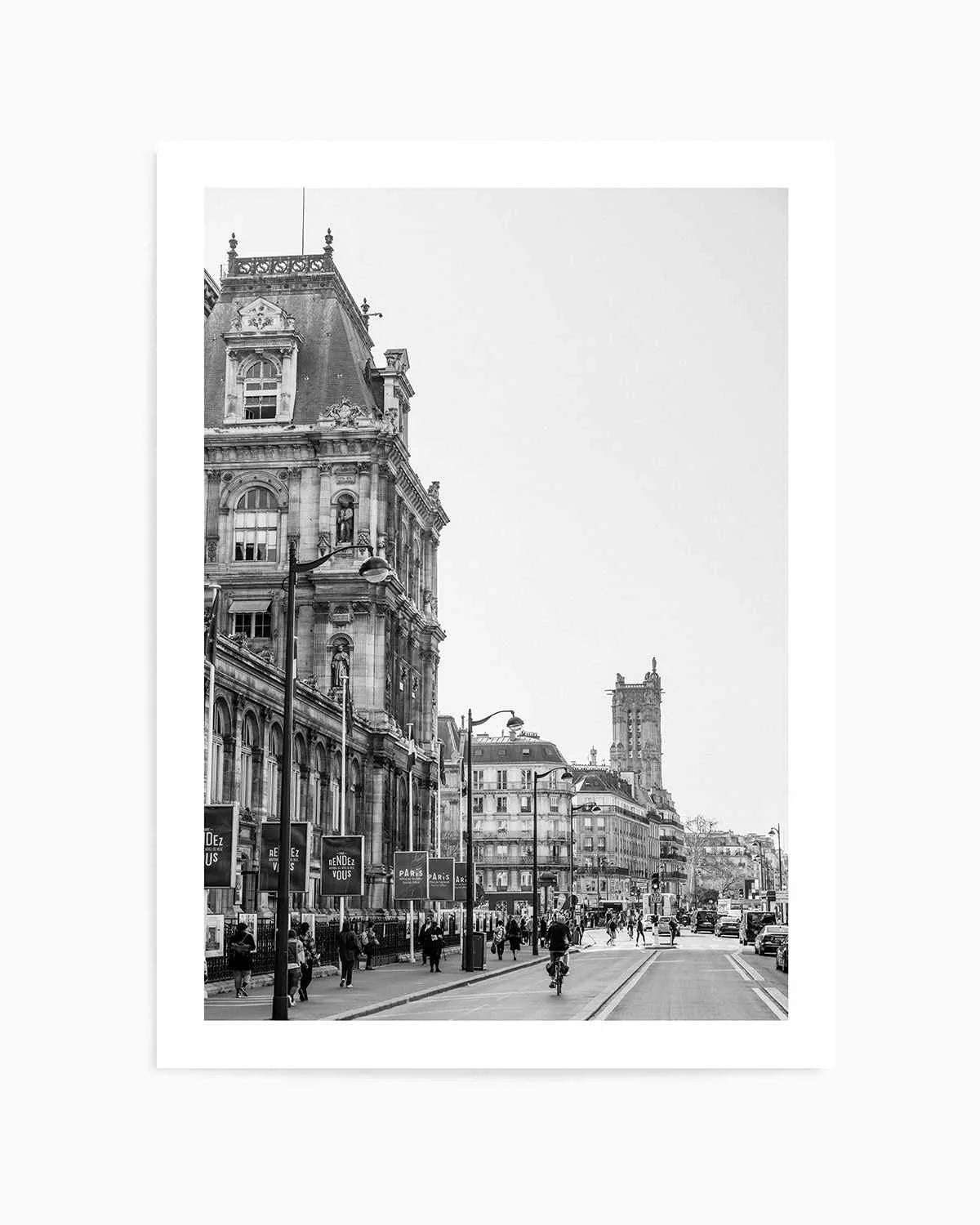 Paris Streets II by Jovani Demetrie Art Print from Olive et Oriel where you can shop wallpaper and artworks online