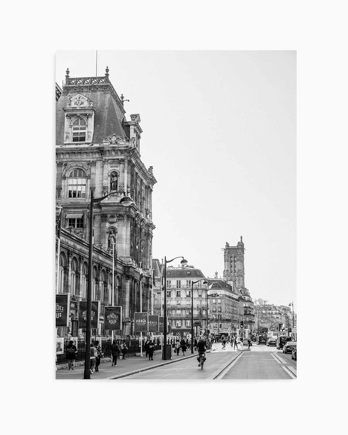 Paris Streets II by Jovani Demetrie Art Print from Olive et Oriel where you can shop wallpaper and artworks online