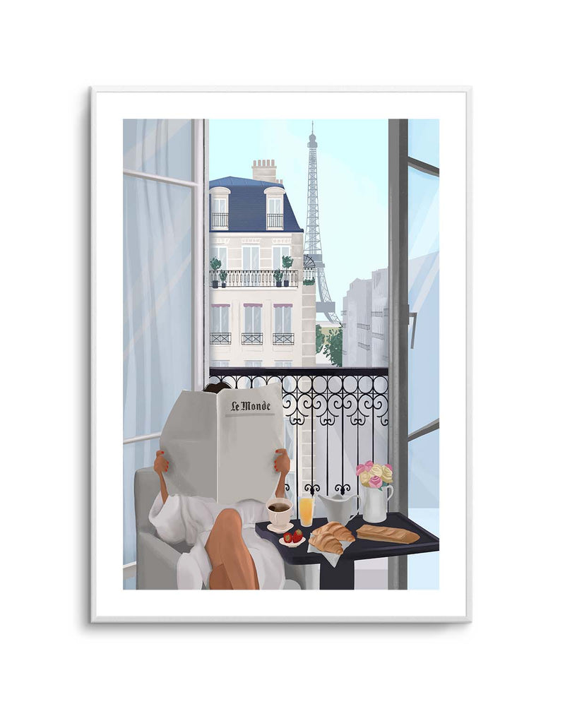 Paris Balcony By Petra Lizde | Art Print