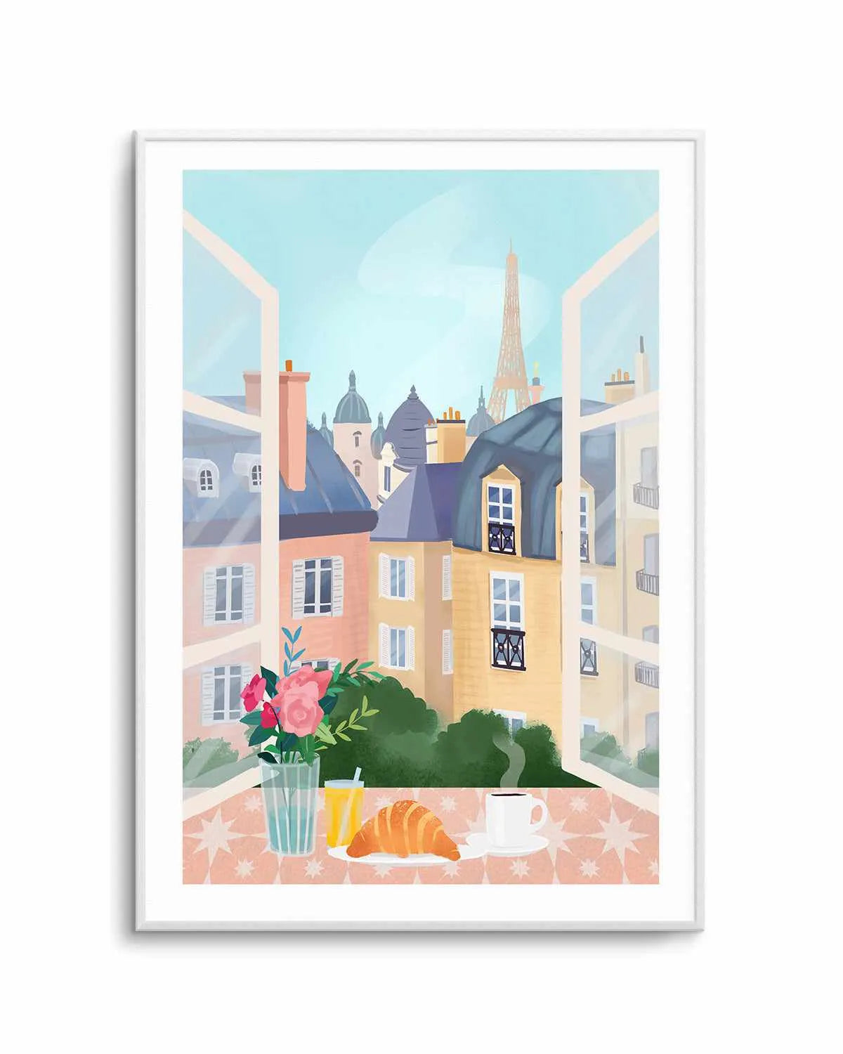 Paris by Petra Lizde Art Print from Olive et Oriel where you can shop wallpaper and artworks online
