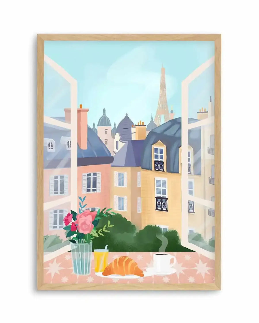 Paris by Petra Lizde Art Print from Olive et Oriel where you can shop wallpaper and artworks online