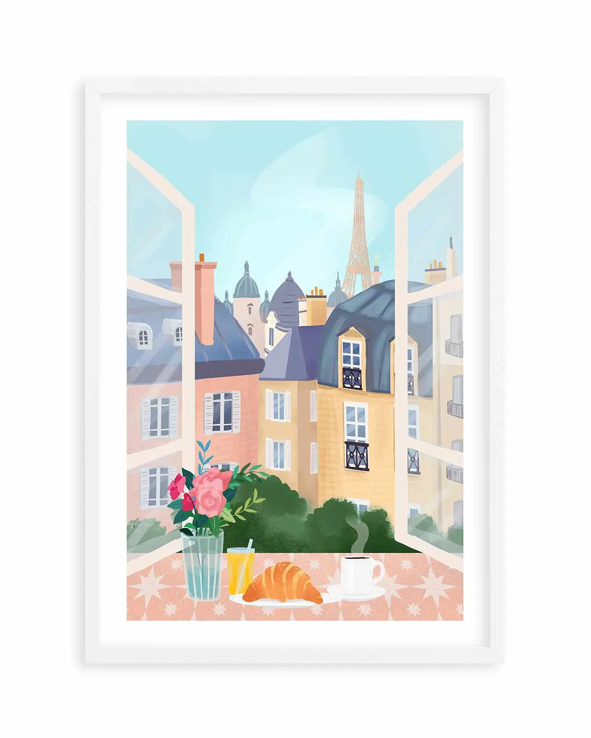 Paris by Petra Lizde Art Print from Olive et Oriel where you can shop wallpaper and artworks online