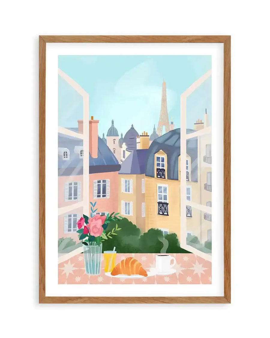 Paris by Petra Lizde Art Print from Olive et Oriel where you can shop wallpaper and artworks online