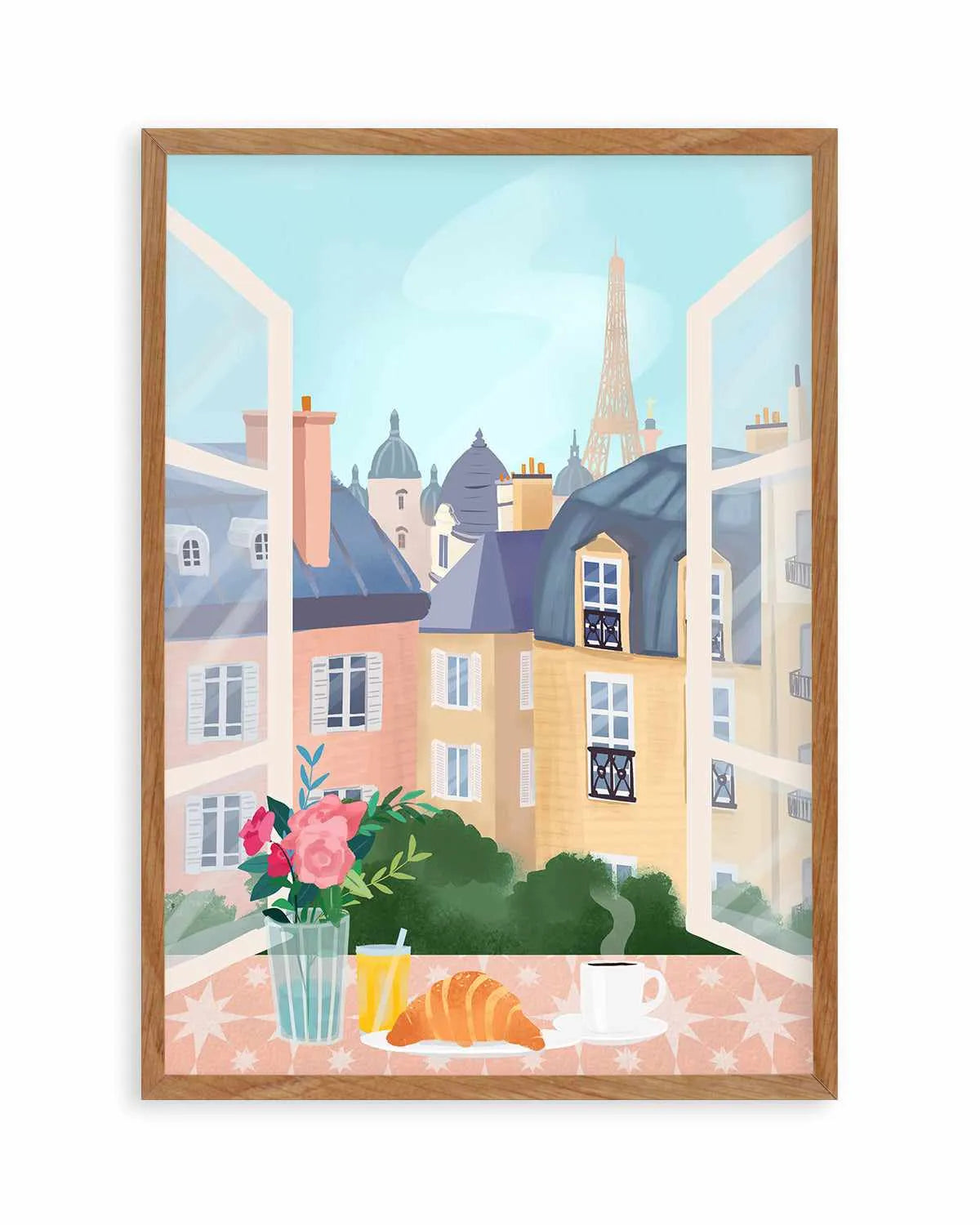 Paris by Petra Lizde Art Print from Olive et Oriel where you can shop wallpaper and artworks online