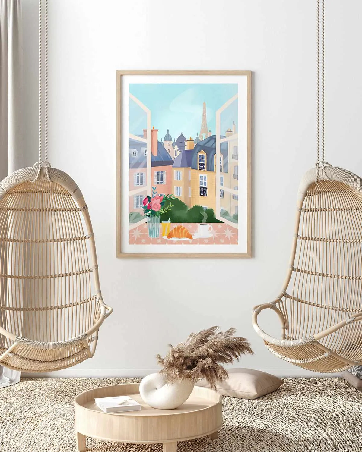 Paris by Petra Lizde Art Print from Olive et Oriel where you can shop wallpaper and artworks online