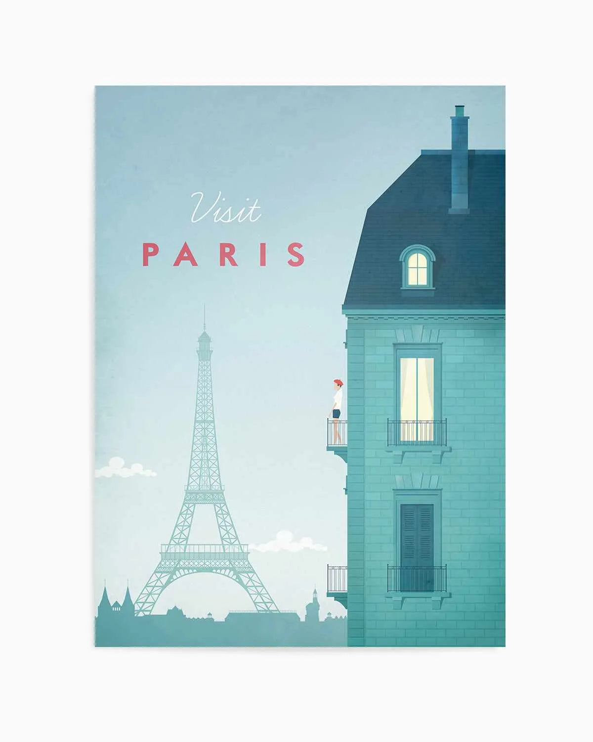 Paris by Henry Rivers Art Print from Olive et Oriel where you can shop wallpaper and artworks online