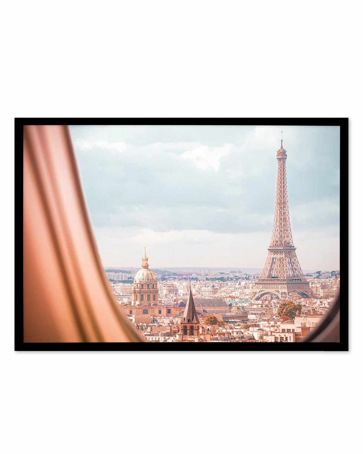 Parisian Arrivals Art Print