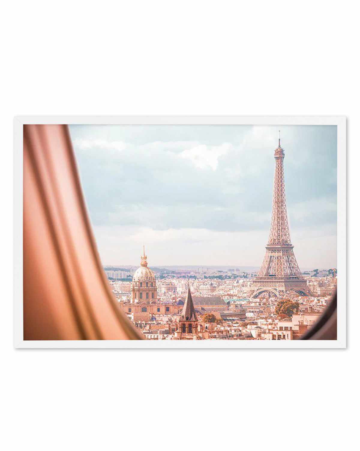 Parisian Arrivals Art Print