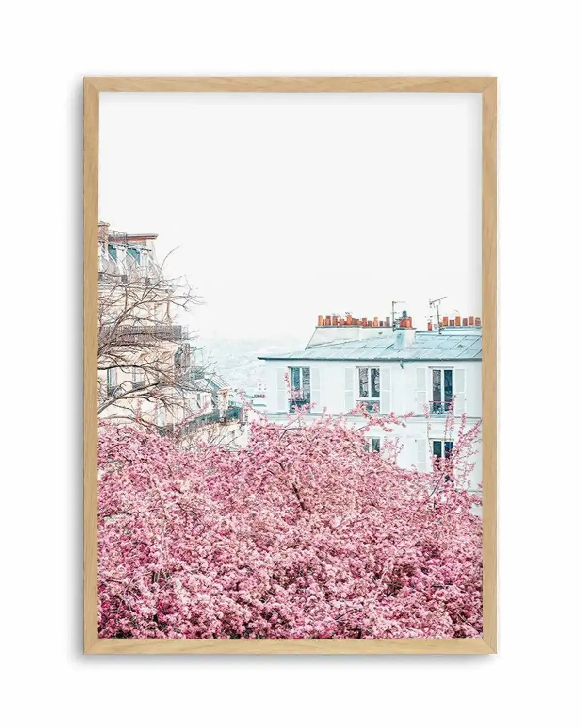 Parisian Blooms I | Square Art Print from Olive et Oriel where you can shop wallpaper and artworks online