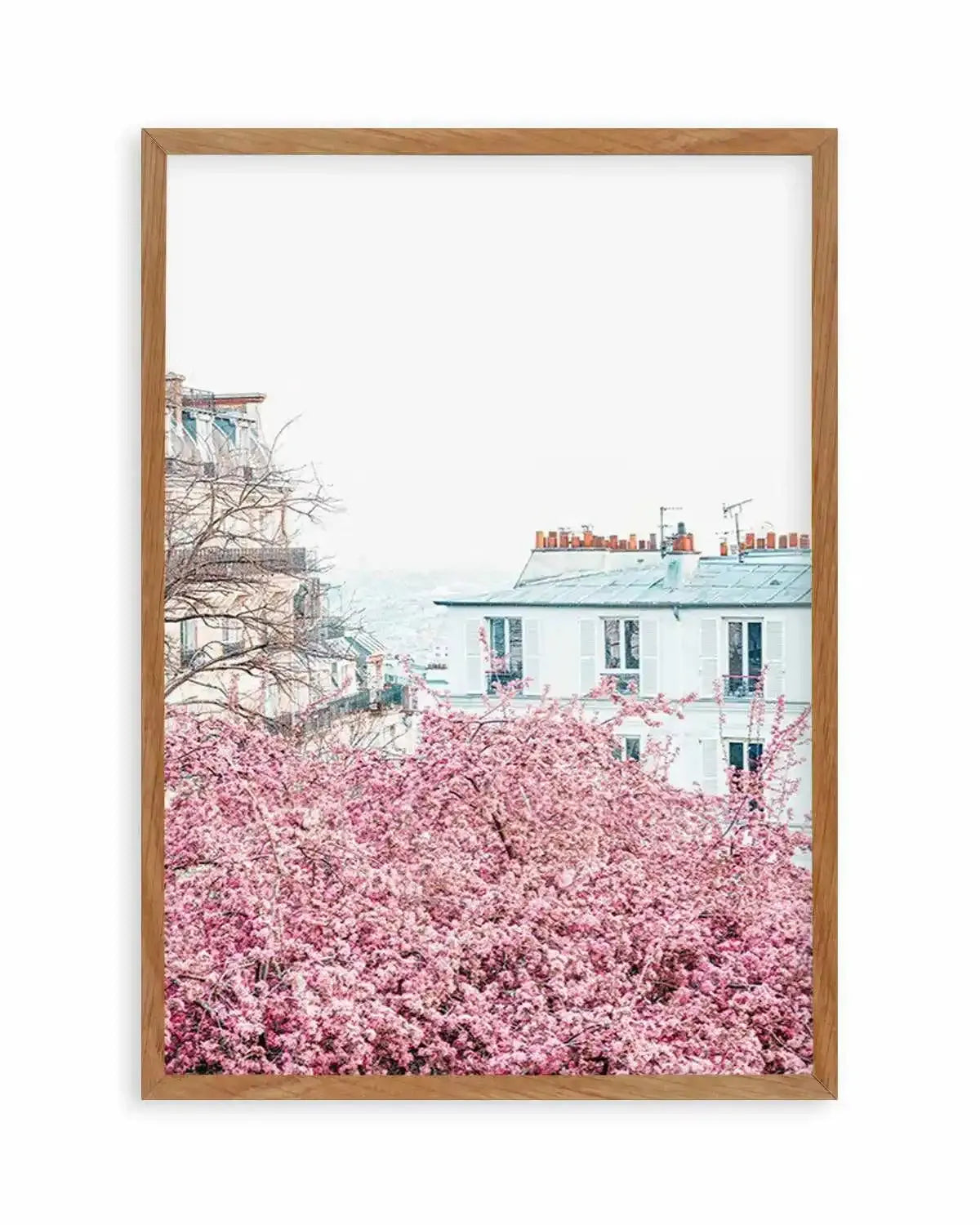Parisian Blooms I | Square Art Print from Olive et Oriel where you can shop wallpaper and artworks online