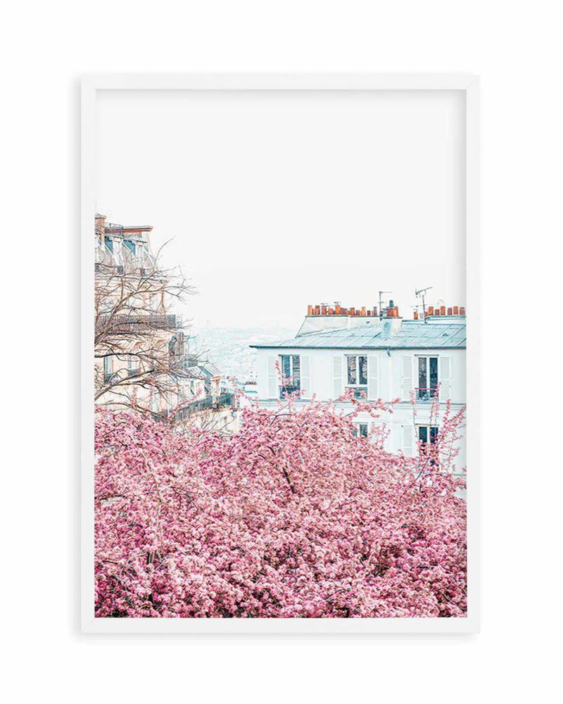 Parisian Blooms I | Square Art Print