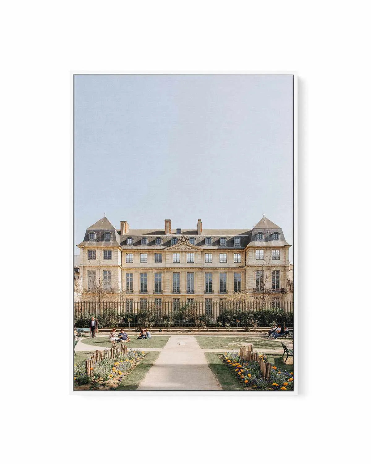 Parisian Palais by Jovani Demetrie | Framed Canvas Art Print from Olive et Oriel where you can shop wallpaper and artworks online