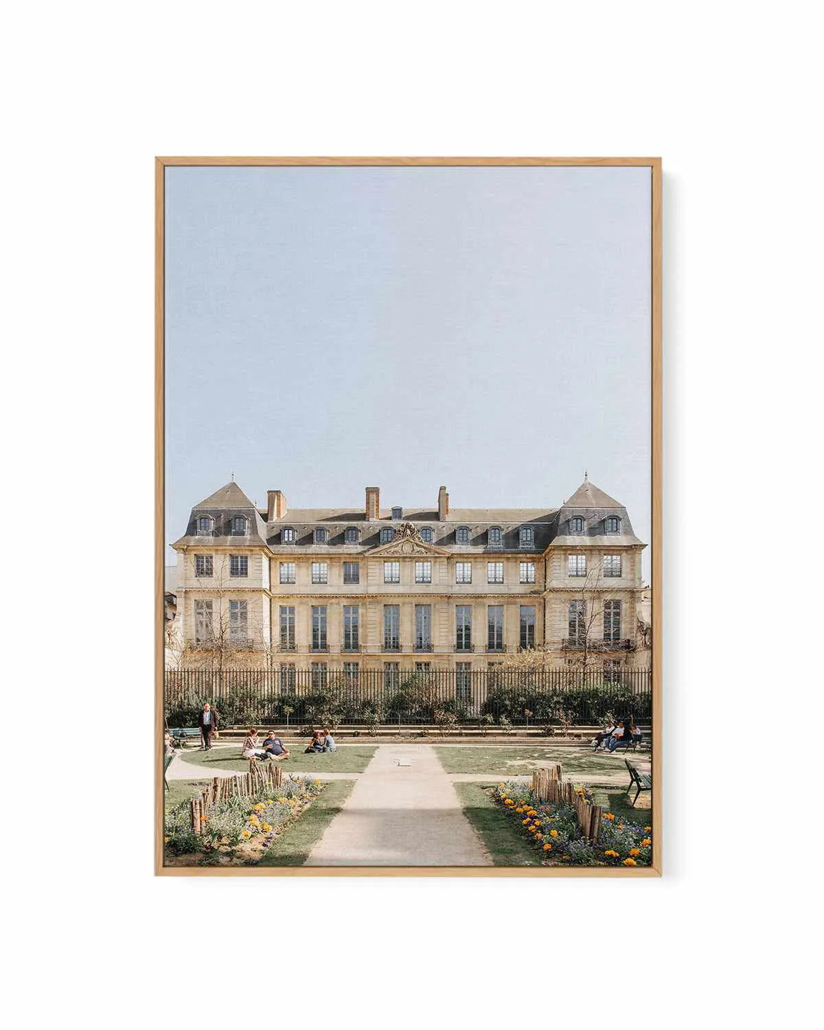 Parisian Palais by Jovani Demetrie | Framed Canvas Art Print from Olive et Oriel where you can shop wallpaper and artworks online
