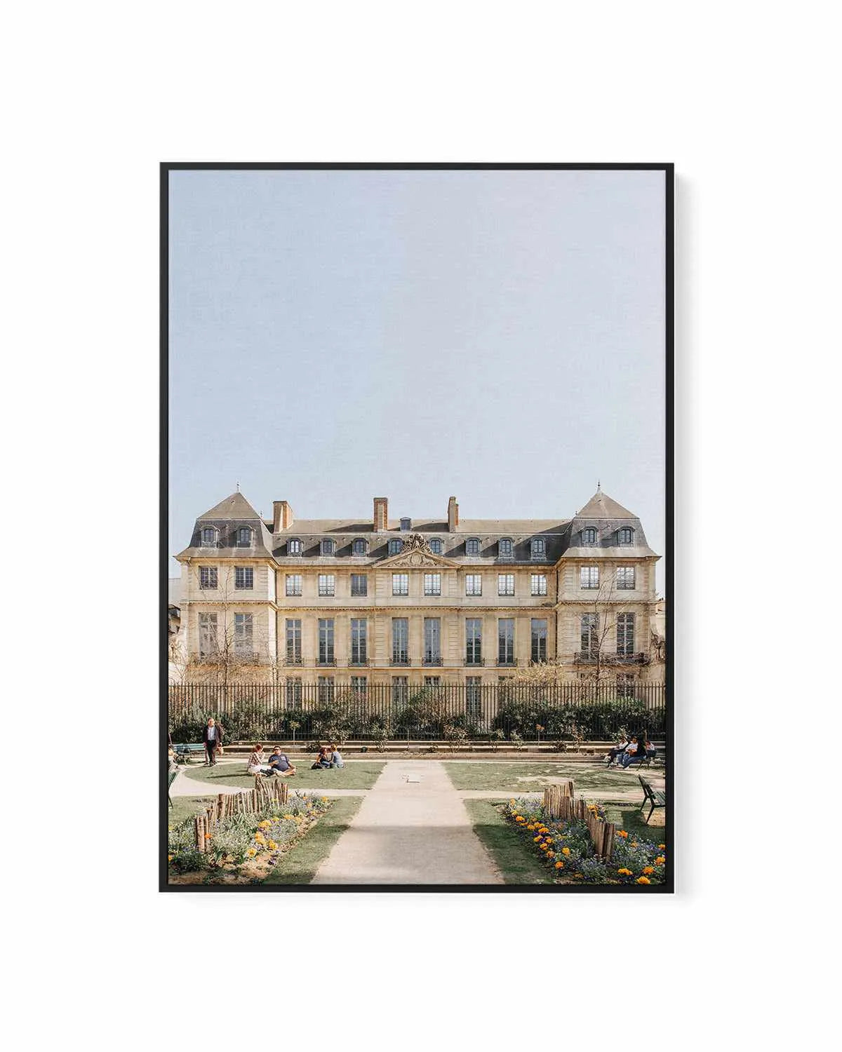 Parisian Palais by Jovani Demetrie | Framed Canvas Art Print from Olive et Oriel where you can shop wallpaper and artworks online