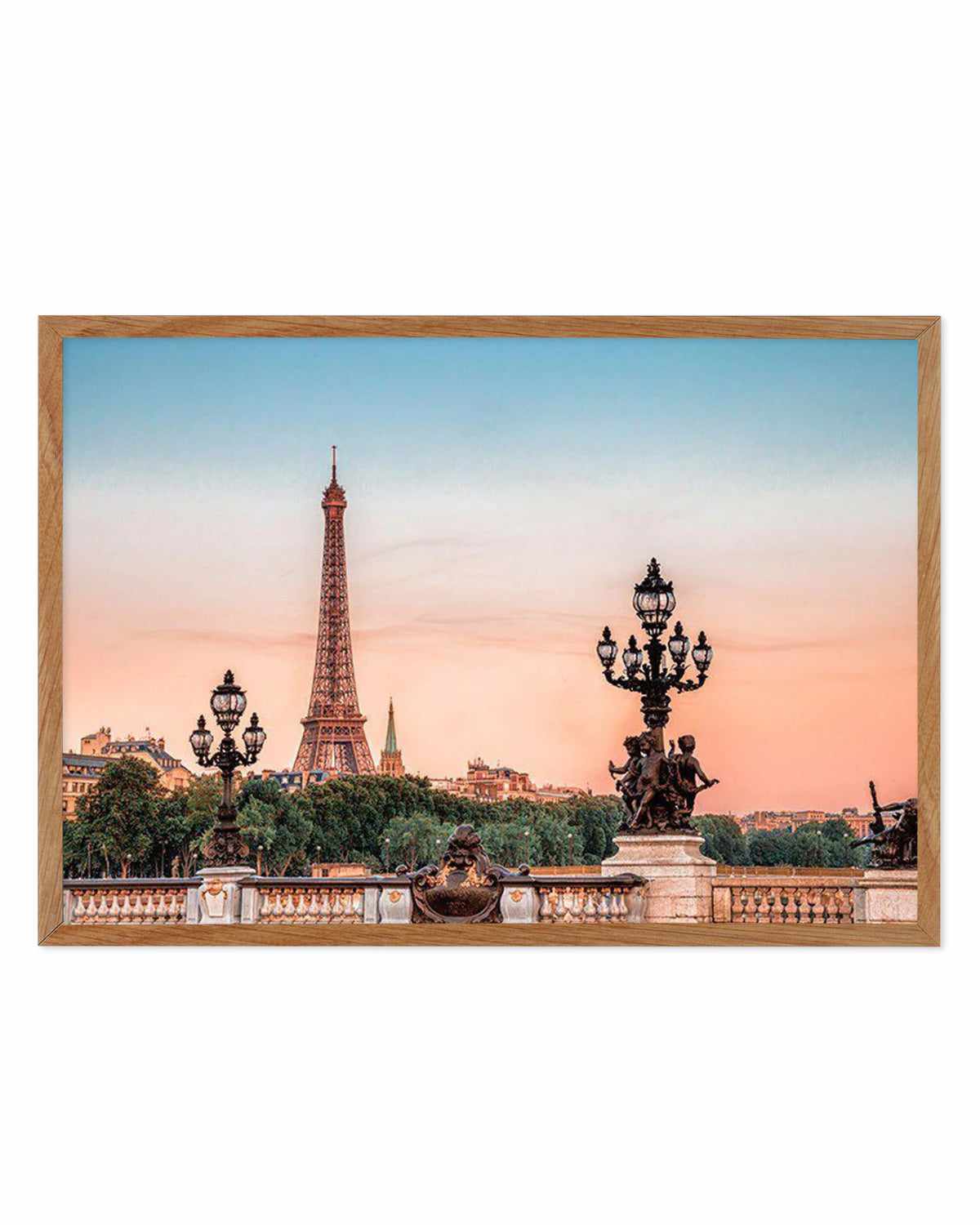 Parisian Sunsets Art Print