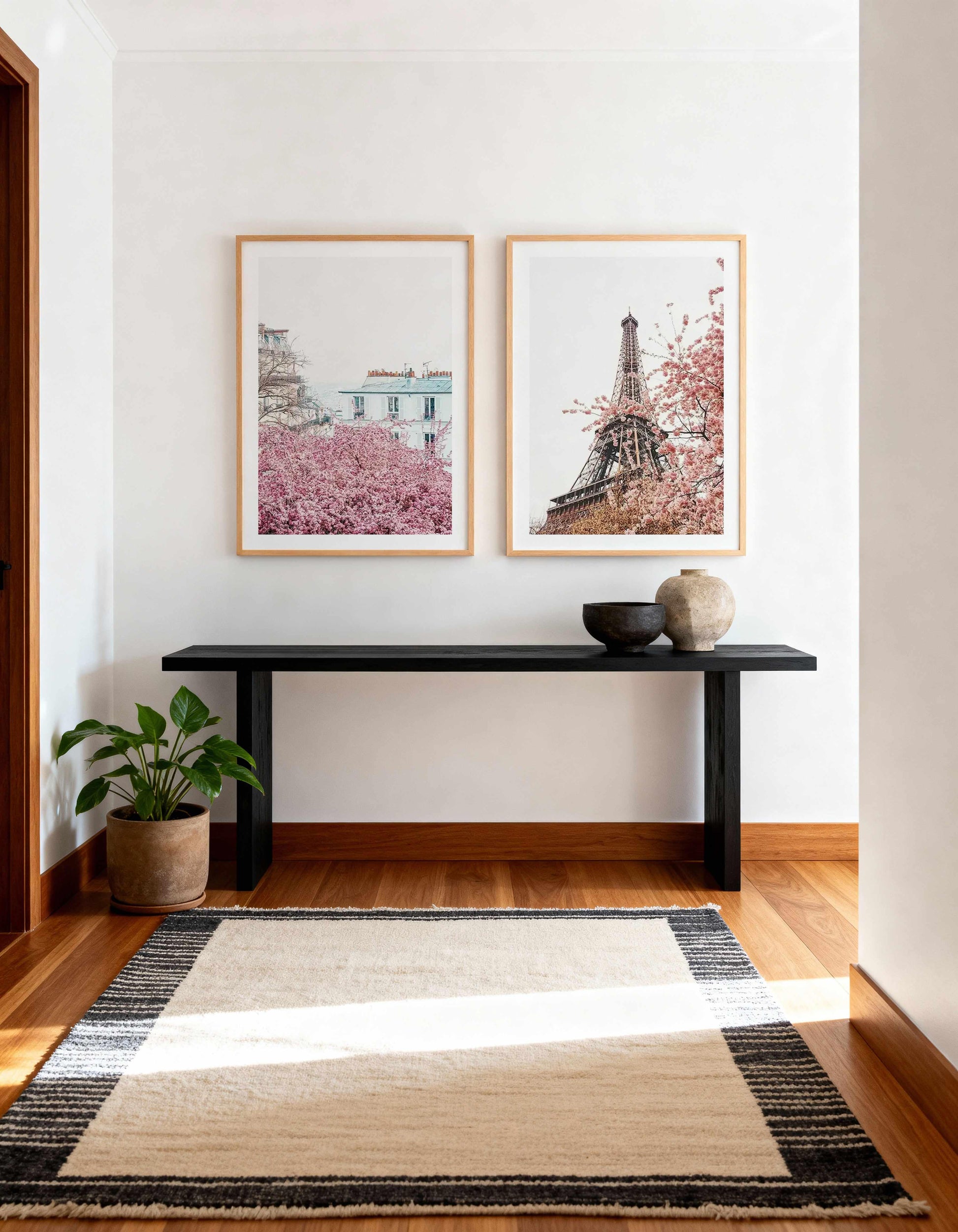 Parisian Blooms I & II Art Print Set of 2 | Matching Wall Art from Olive et Oriel where you can shop wallpaper and artworks online
