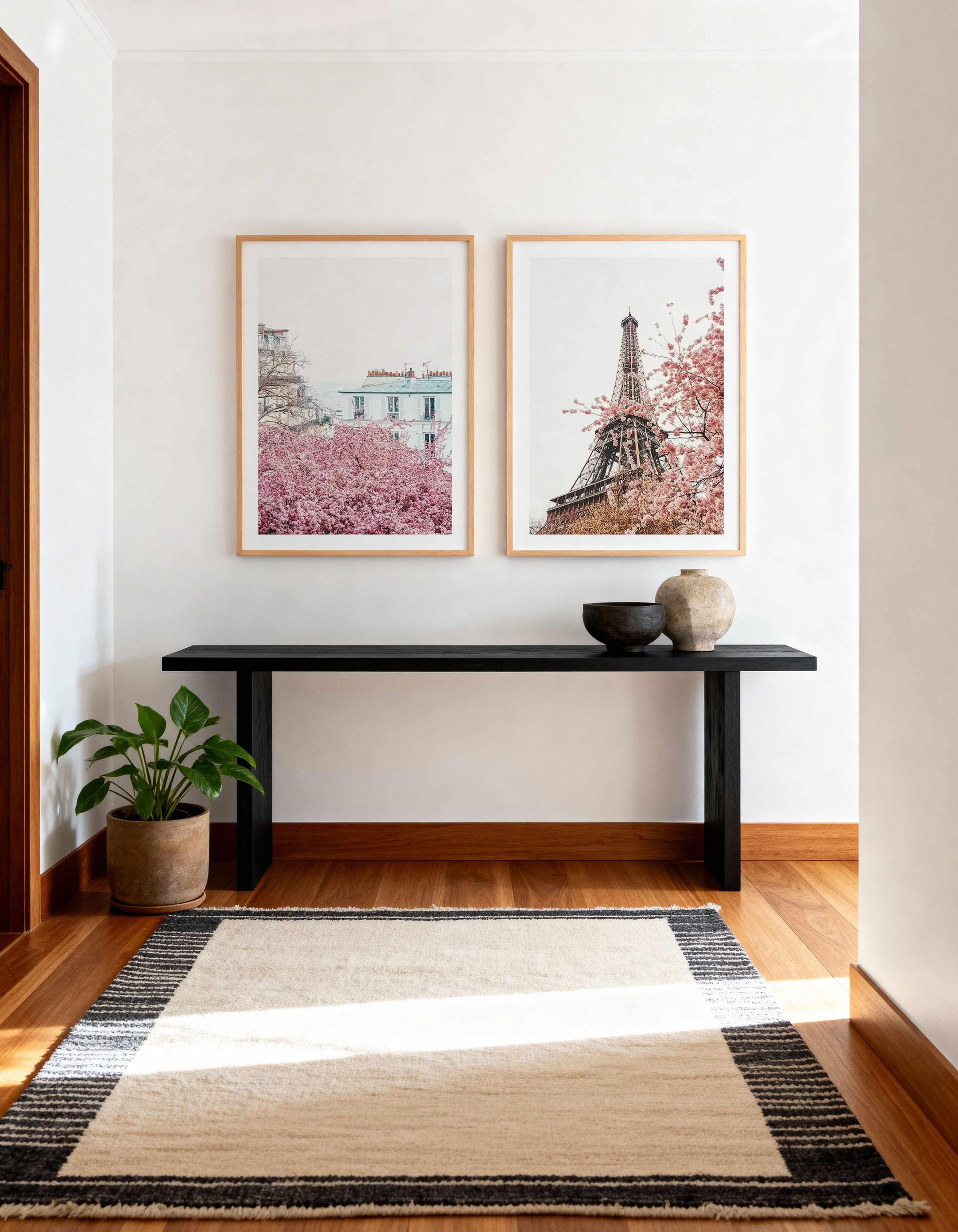Parisian Blooms I & II Art Print Set of 2 | Matching Wall Art from Olive et Oriel where you can shop wallpaper and artworks online