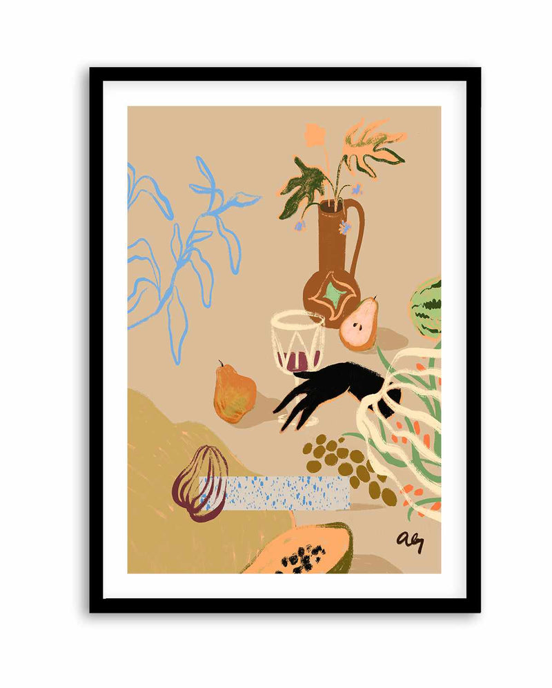 Pass Me The Pear by Arty Guava | Art Print
