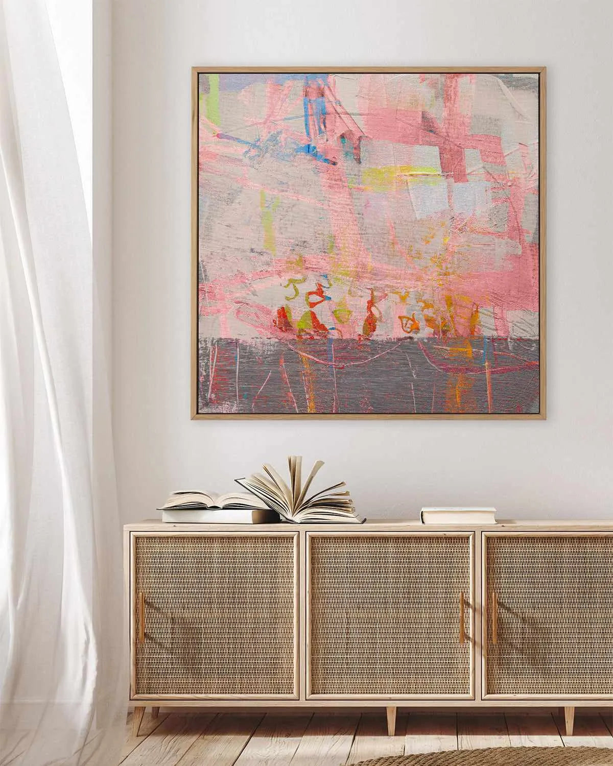 Passion by Antonia Tzenova | Framed Canvas Art Print from Olive et Oriel where you can shop wallpaper and artworks online