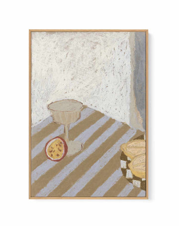 Passionfruit | Framed Canvas Art Print from Olive et Oriel where you can shop wallpaper and artworks online