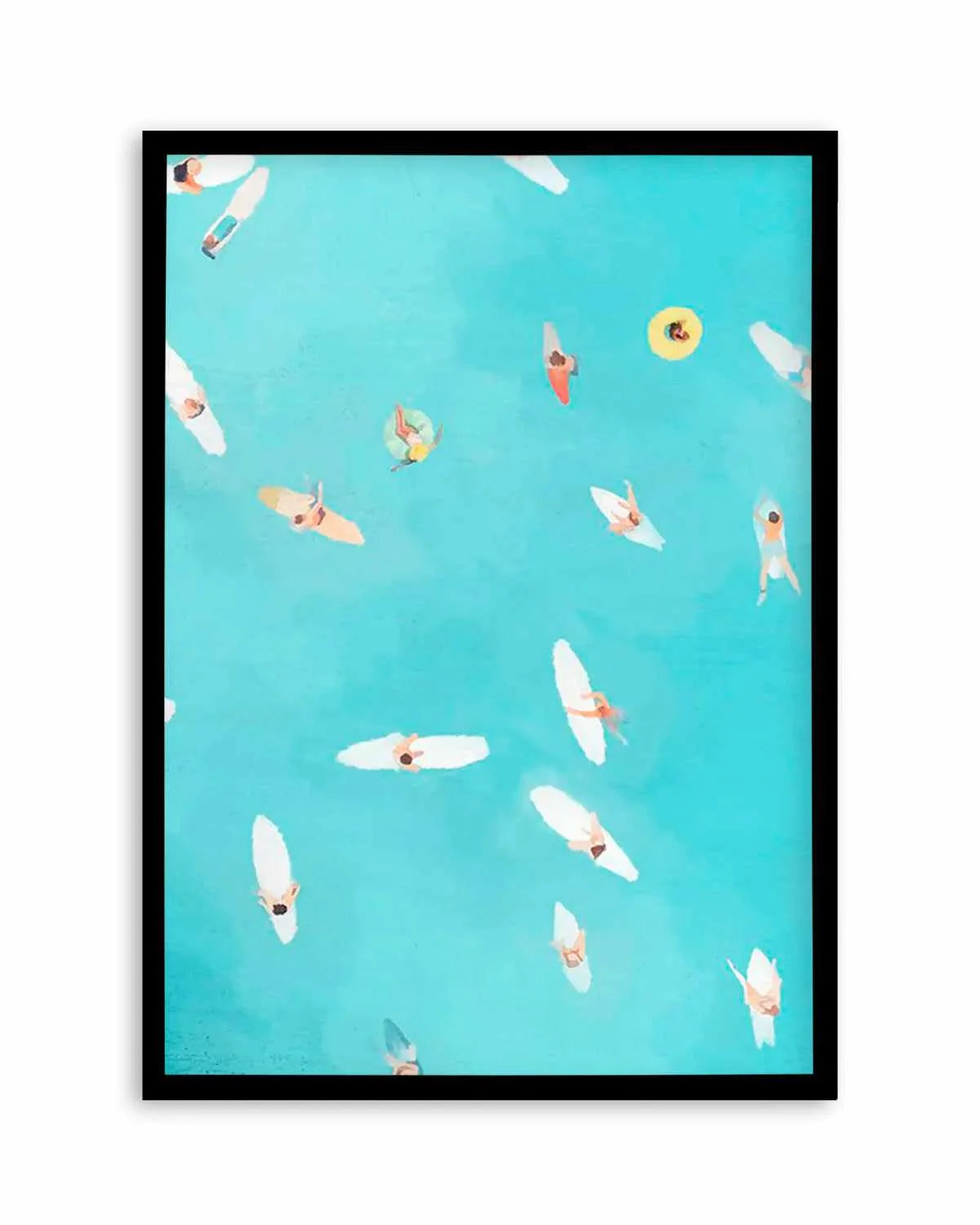 Past the Break II Art Print from Olive et Oriel where you can shop wallpaper and artworks online
