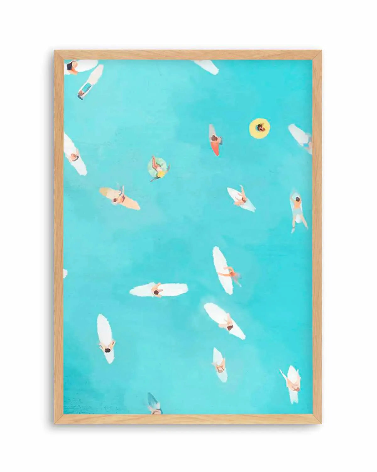 Past the Break II Art Print from Olive et Oriel where you can shop wallpaper and artworks online
