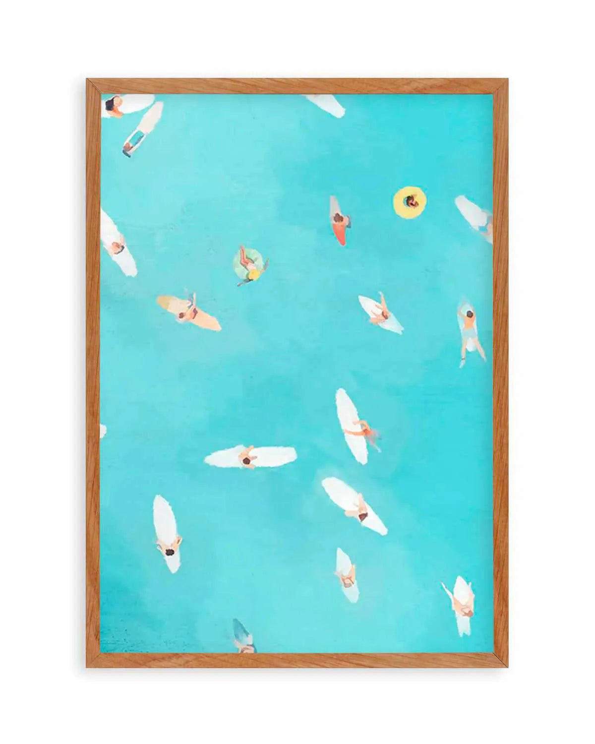Past the Break II Art Print from Olive et Oriel where you can shop wallpaper and artworks online
