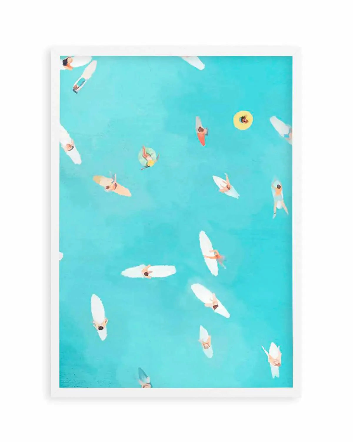 Past the Break II Art Print from Olive et Oriel where you can shop wallpaper and artworks online