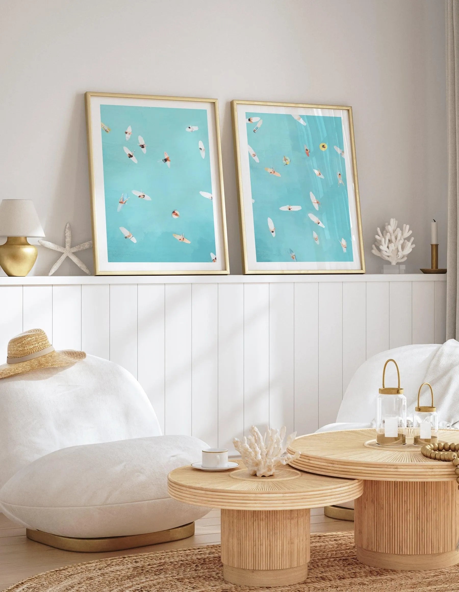 Past the Break II Art Print-PRINT-Olive et Oriel-Jess Mckinnon-Buy-Australian-Art-Prints-Online-with-Olive-et-Oriel-Your-Artwork-Specialists-Austrailia-Decorate-With-Coastal-Photo-Wall-Art-Prints-From-Our-Beach-House-Artwork-Collection-Fine-Poster-and-Framed-Artwork