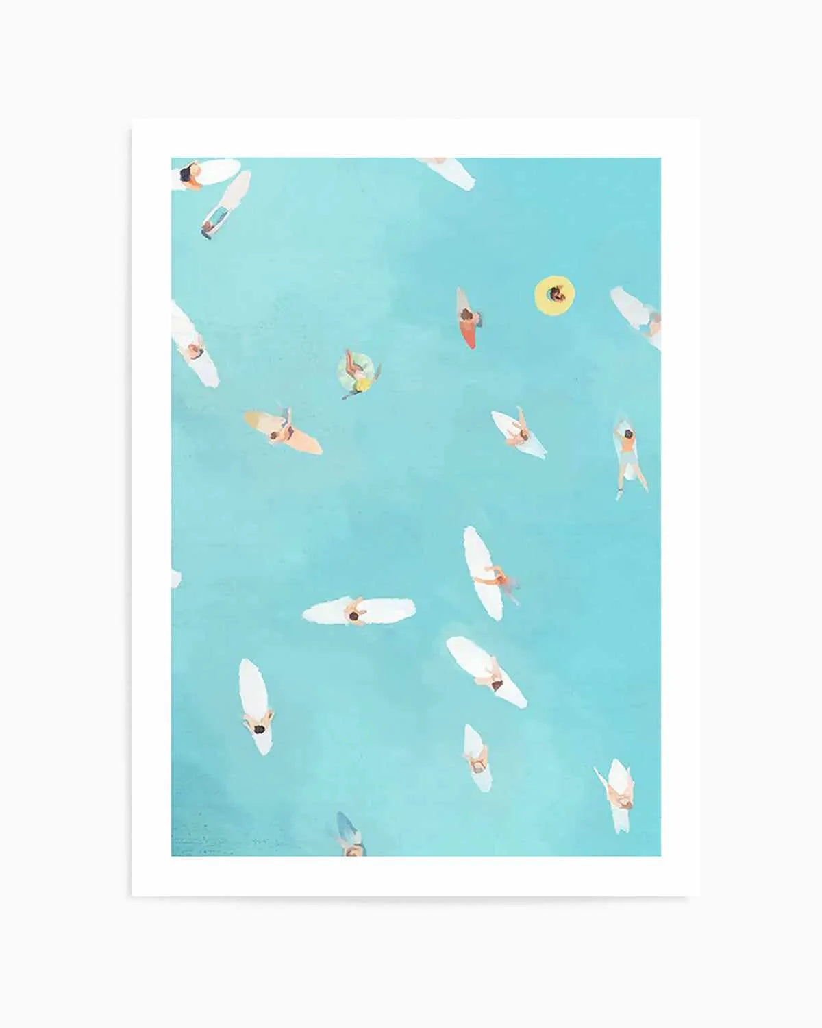 Past the Break II Art Print from Olive et Oriel where you can shop wallpaper and artworks online