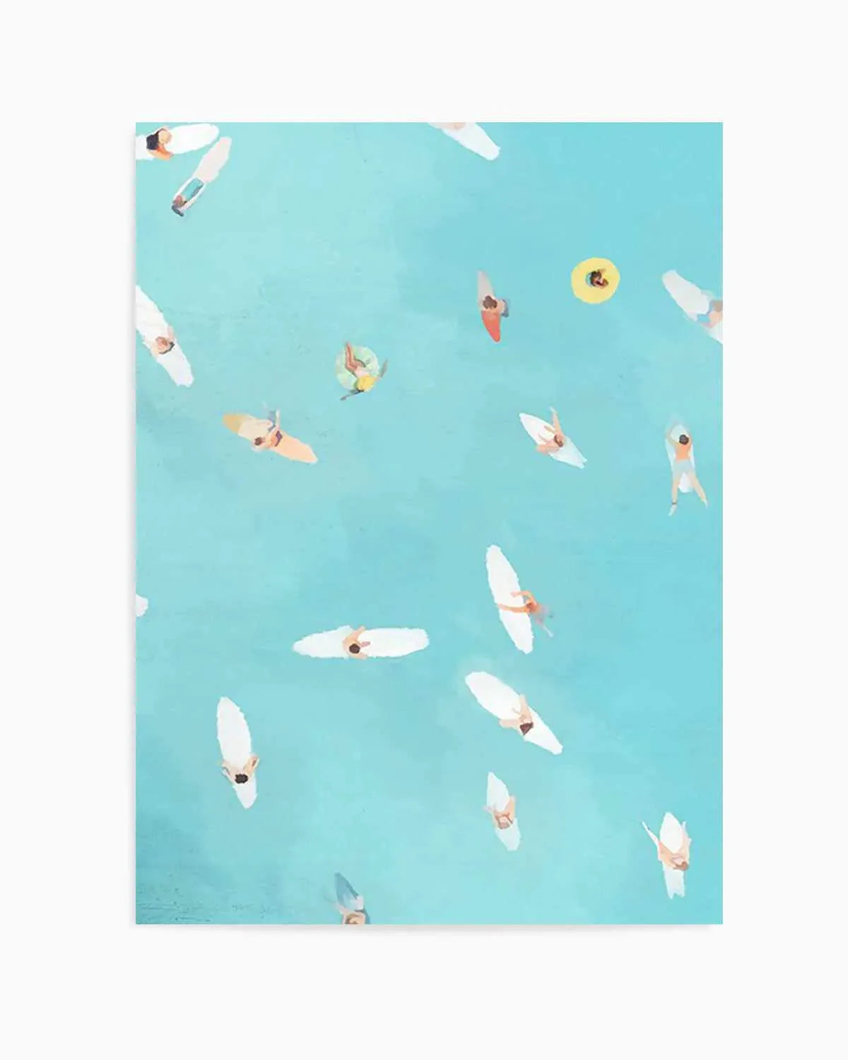 Past the Break II Art Print from Olive et Oriel where you can shop wallpaper and artworks online