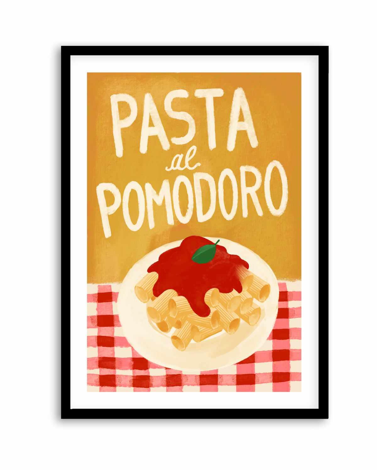 Pasta al Pamodoro by Marco Marella | Art Print from Olive et Oriel where you can shop wallpaper and artworks online