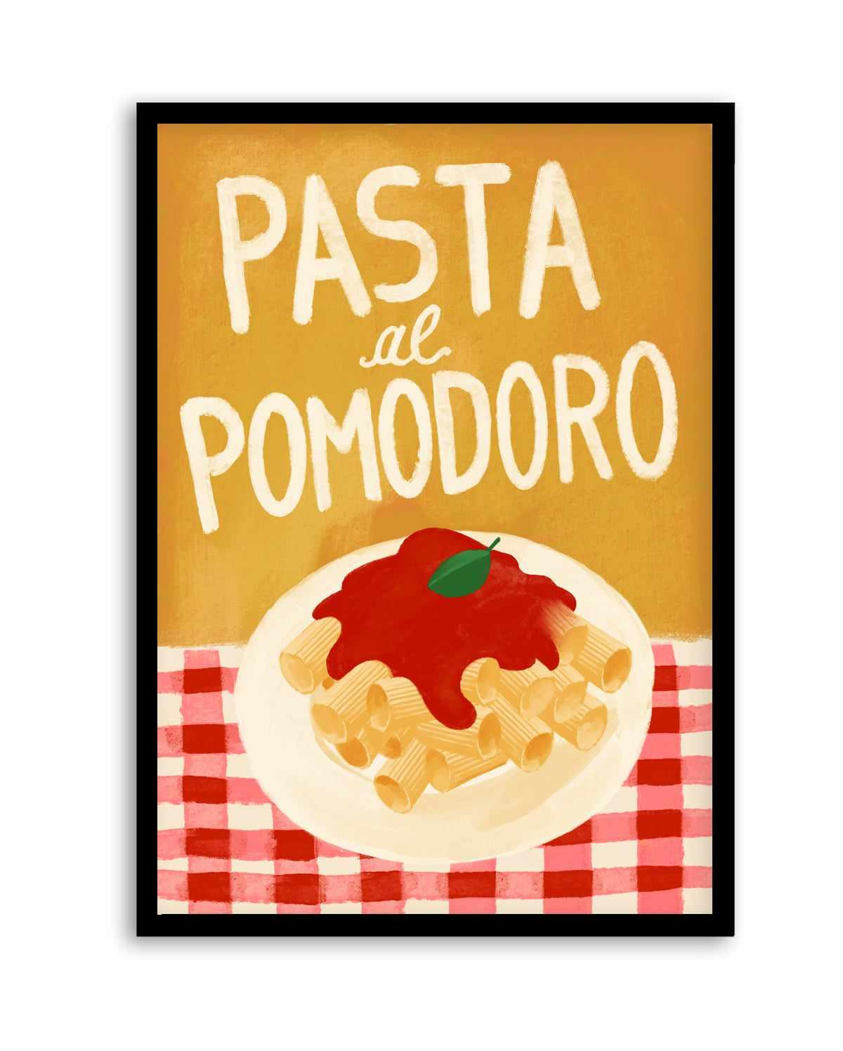 Pasta al Pamodoro by Marco Marella | Art Print from Olive et Oriel where you can shop wallpaper and artworks online