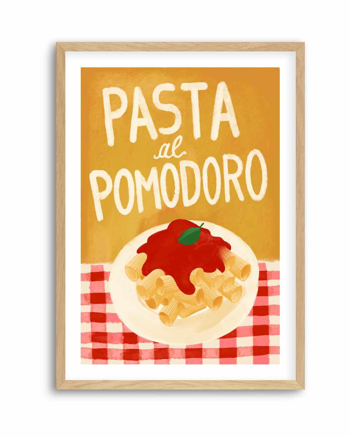 Pasta al Pamodoro by Marco Marella | Art Print from Olive et Oriel where you can shop wallpaper and artworks online