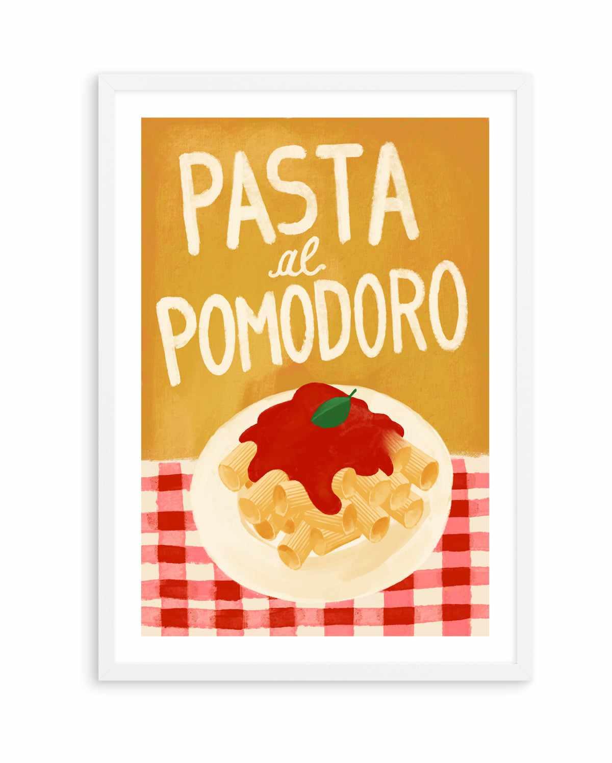 Pasta al Pamodoro by Marco Marella | Art Print from Olive et Oriel where you can shop wallpaper and artworks online