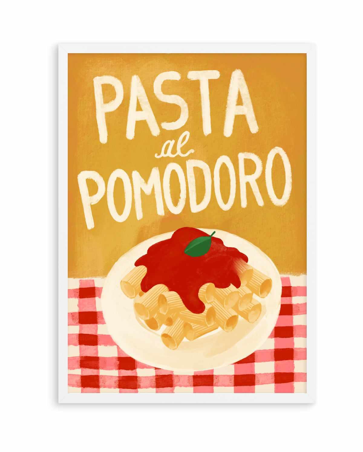 Pasta al Pamodoro by Marco Marella | Art Print from Olive et Oriel where you can shop wallpaper and artworks online