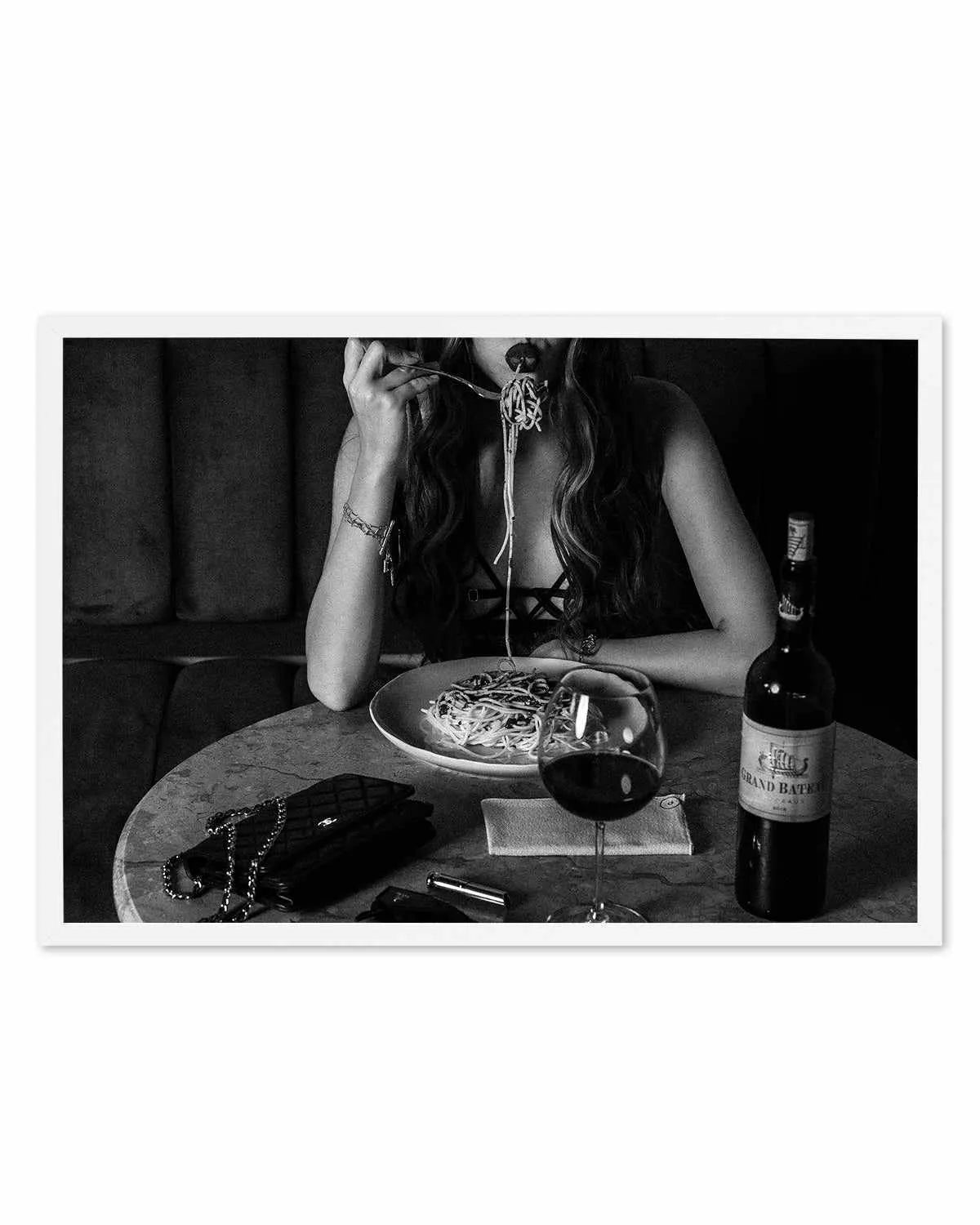 Pasta I by Mario Stefanelli Art Print from Olive et Oriel where you can shop wallpaper and artworks online