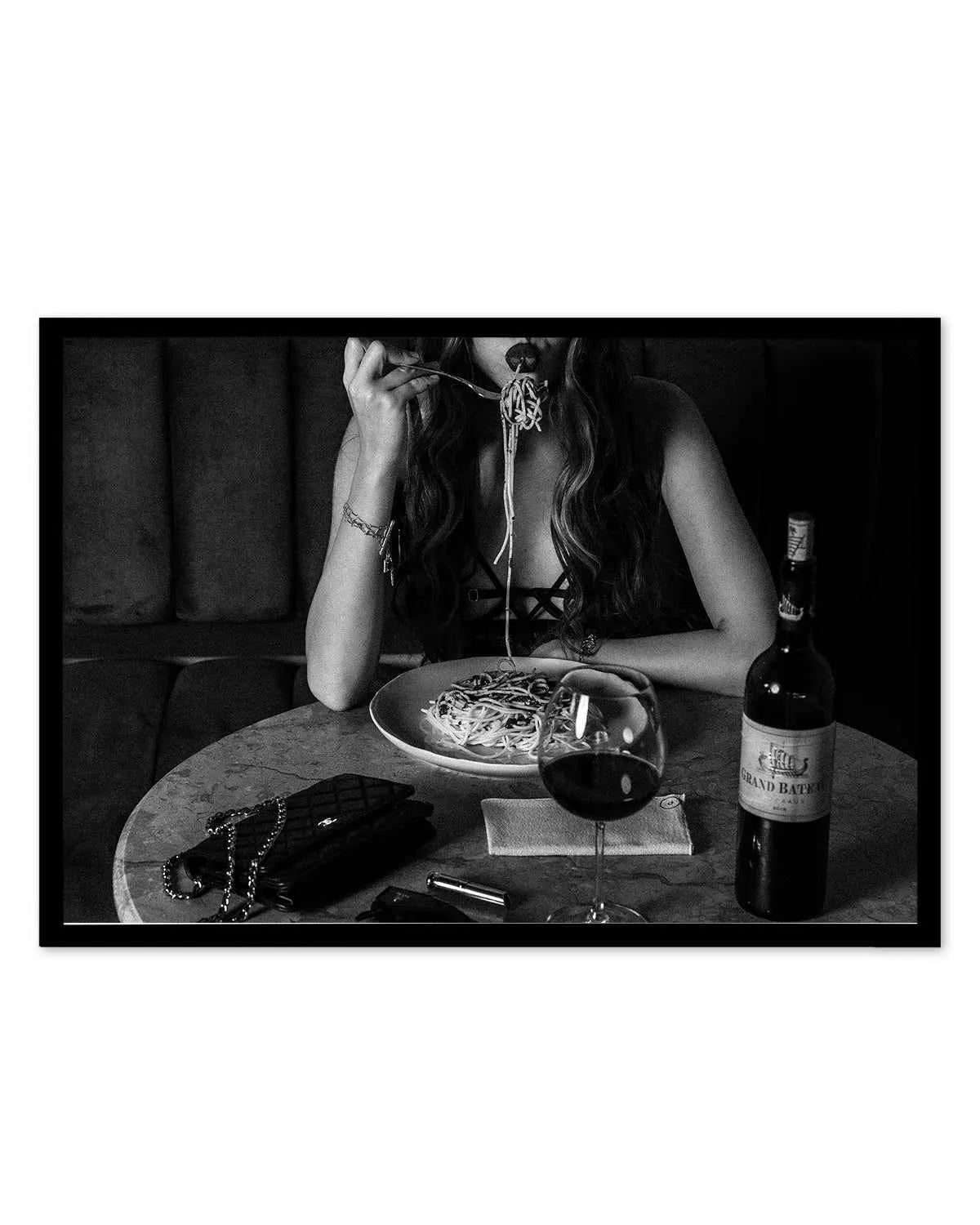 Pasta I by Mario Stefanelli Art Print from Olive et Oriel where you can shop wallpaper and artworks online