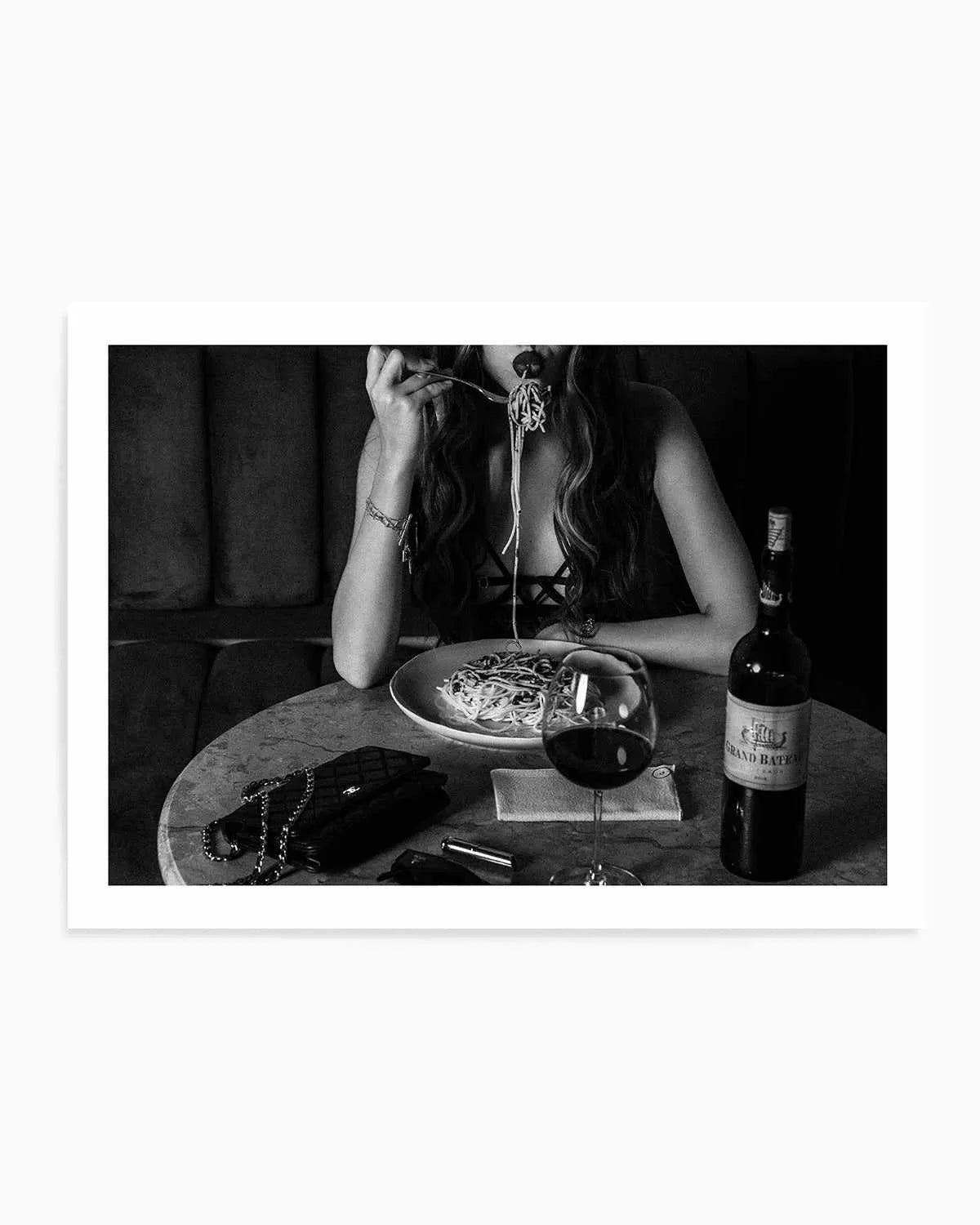 Pasta I by Mario Stefanelli Art Print from Olive et Oriel where you can shop wallpaper and artworks online