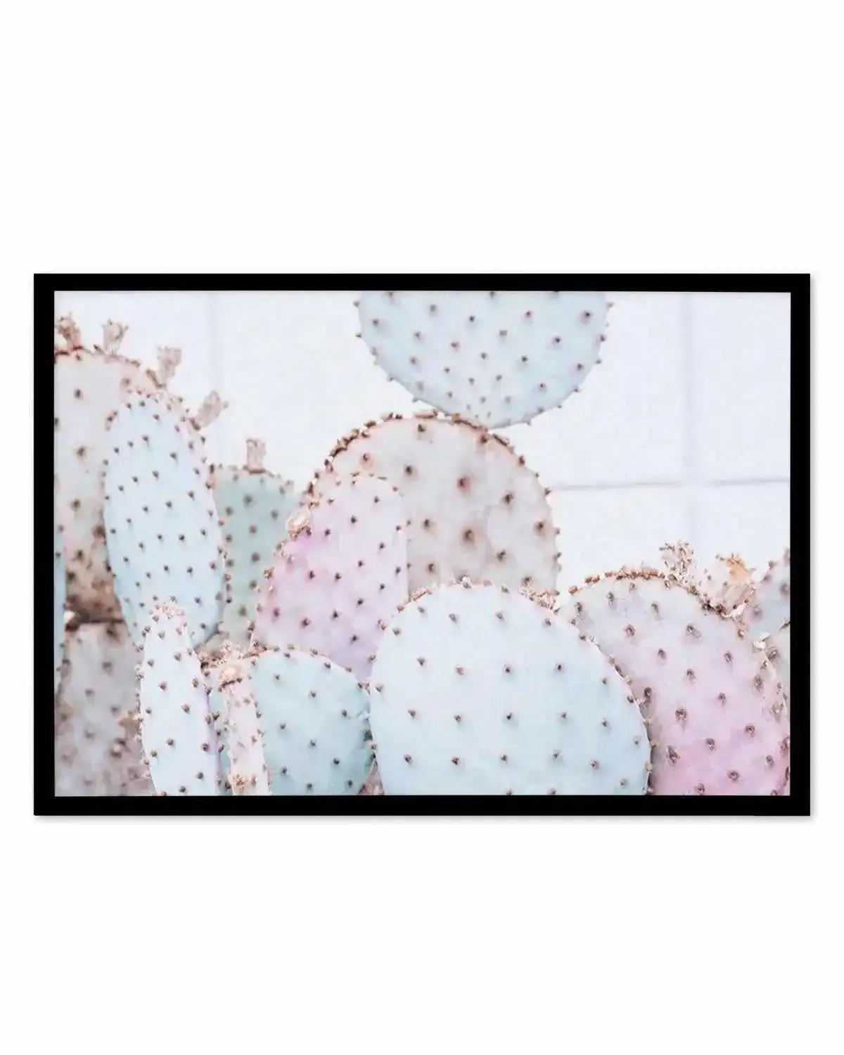 Pastel Cactus | LS Art Print from Olive et Oriel where you can shop wallpaper and artworks online