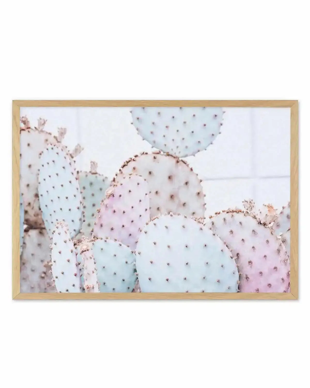 Pastel Cactus | LS Art Print from Olive et Oriel where you can shop wallpaper and artworks online