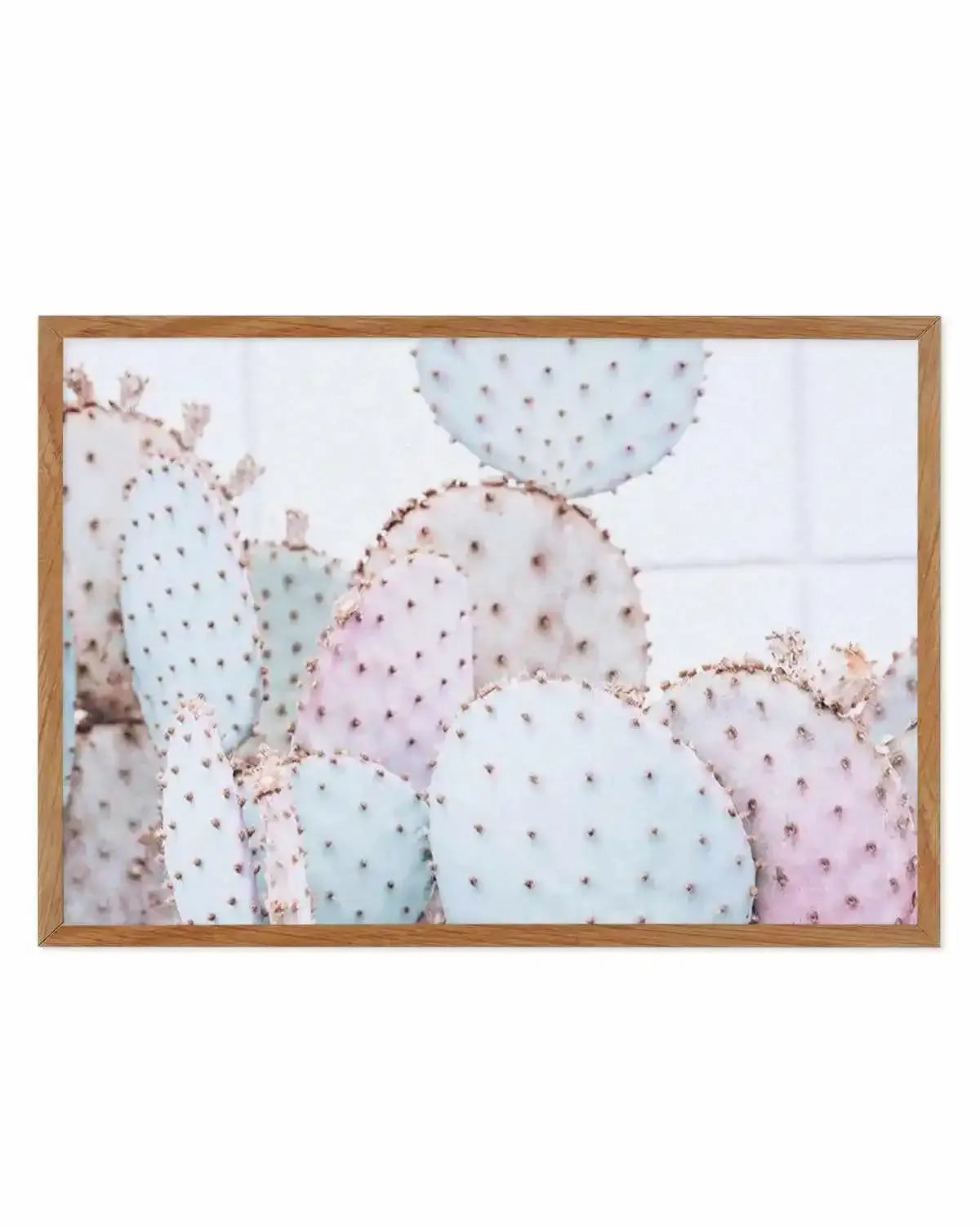 Pastel Cactus | LS Art Print from Olive et Oriel where you can shop wallpaper and artworks online