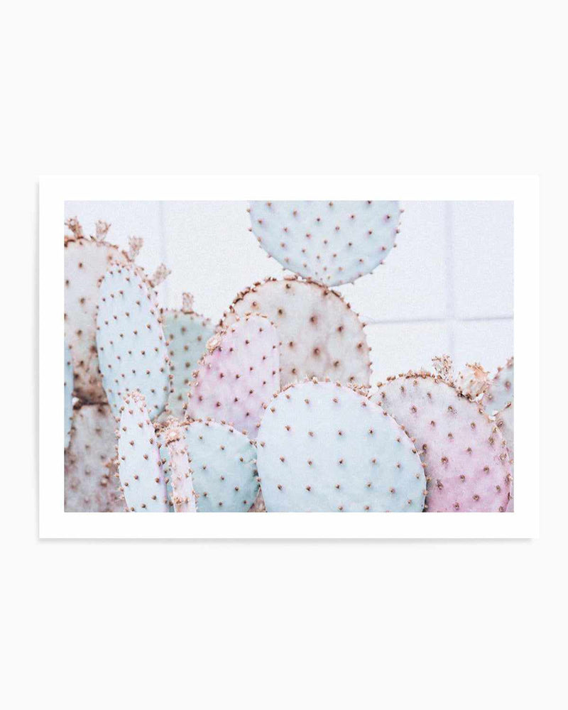 Pastel Cactus | LS Art Print