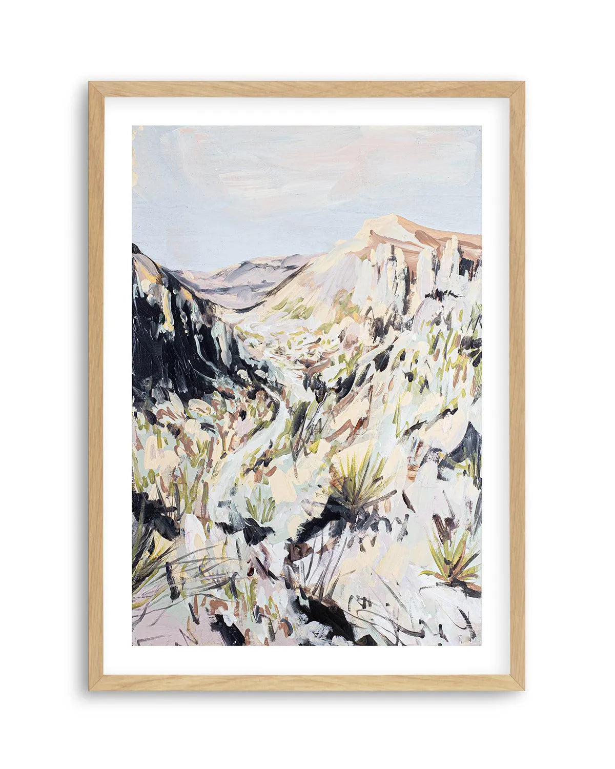 Pastel Desert by Meredith O'Neal Art Print from Olive et Oriel where you can shop wallpaper and artworks online