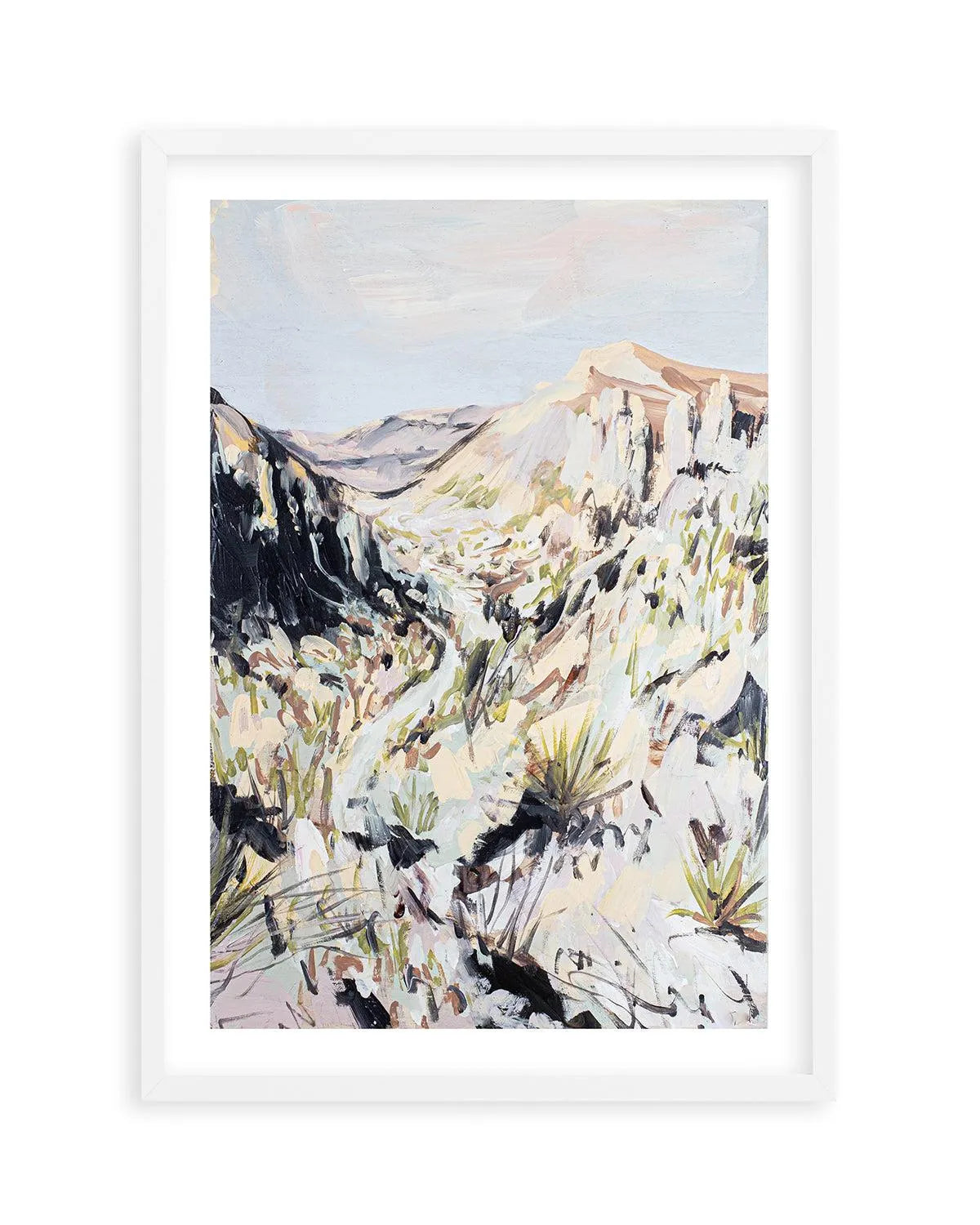 Pastel Desert by Meredith O'Neal Art Print from Olive et Oriel where you can shop wallpaper and artworks online