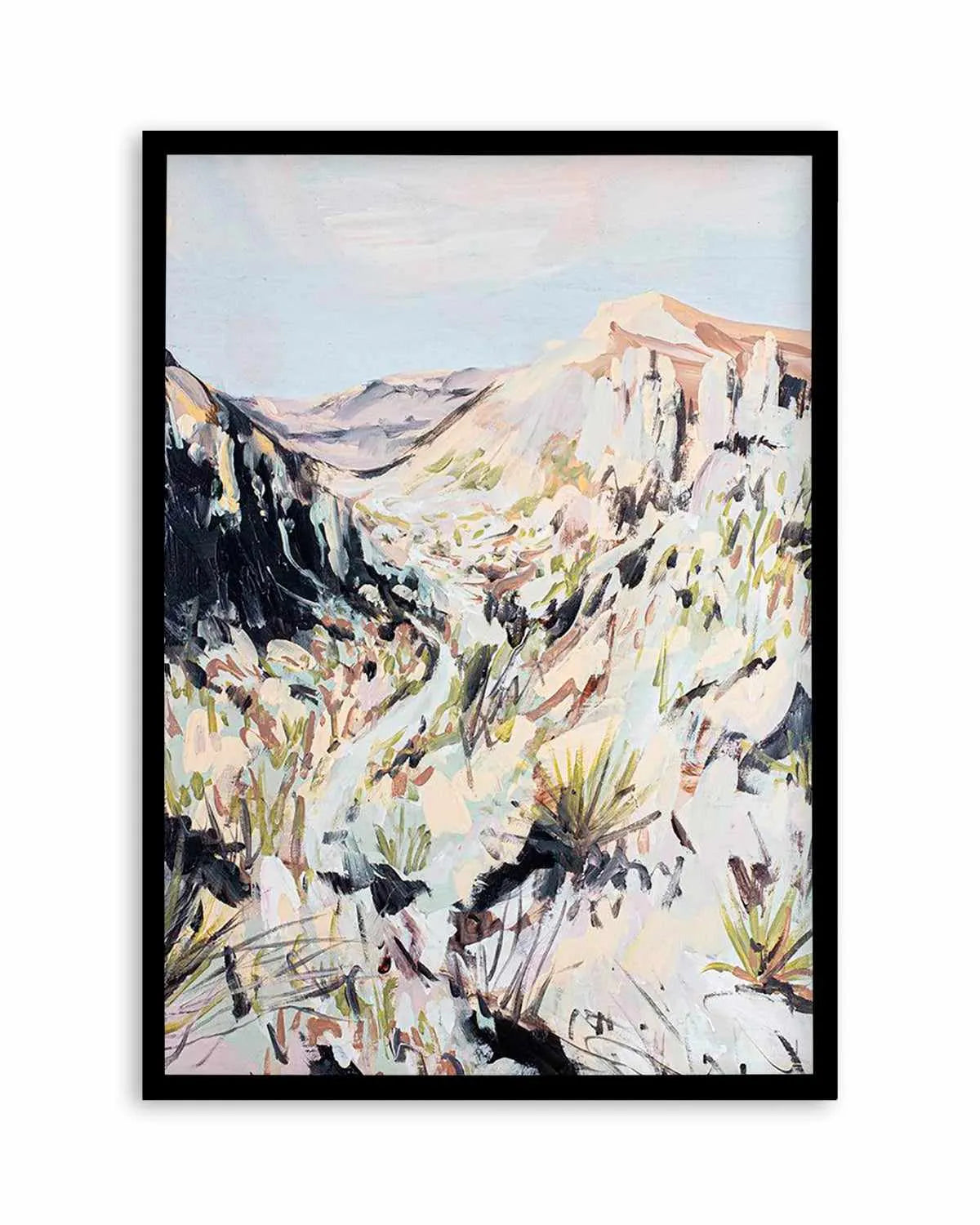 Pastel Desert by Meredith O'Neal Art Print from Olive et Oriel where you can shop wallpaper and artworks online