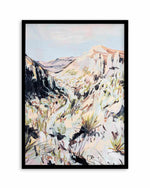Pastel Desert by Meredith O'Neal Art Print
