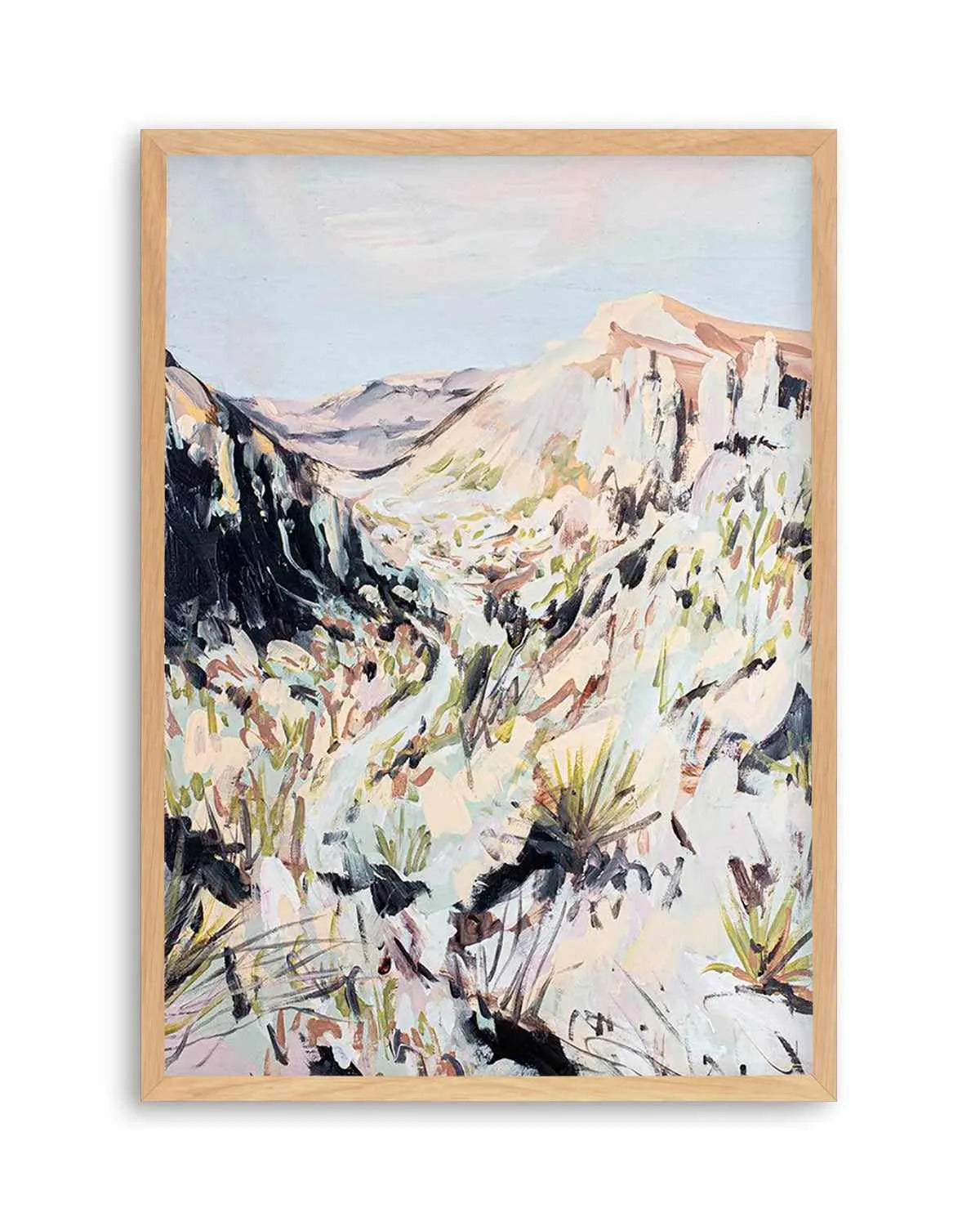 Pastel Desert by Meredith O'Neal Art Print from Olive et Oriel where you can shop wallpaper and artworks online