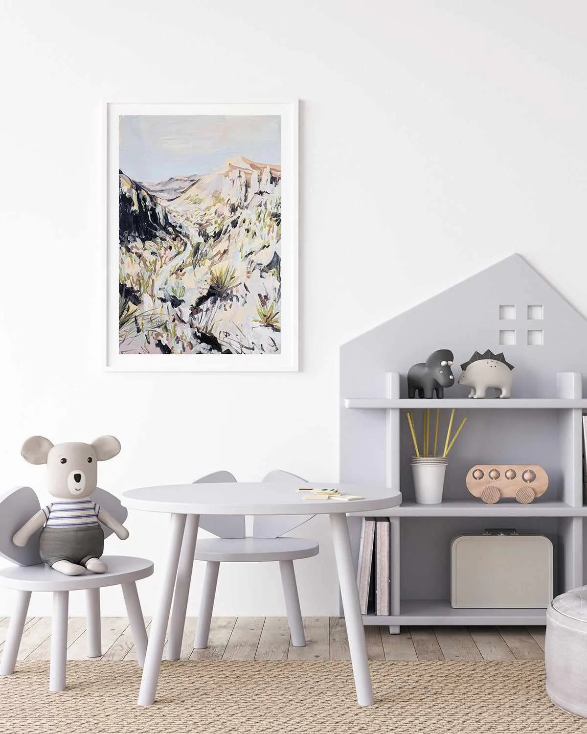Pastel Desert by Meredith O'Neal Art Print from Olive et Oriel where you can shop wallpaper and artworks online